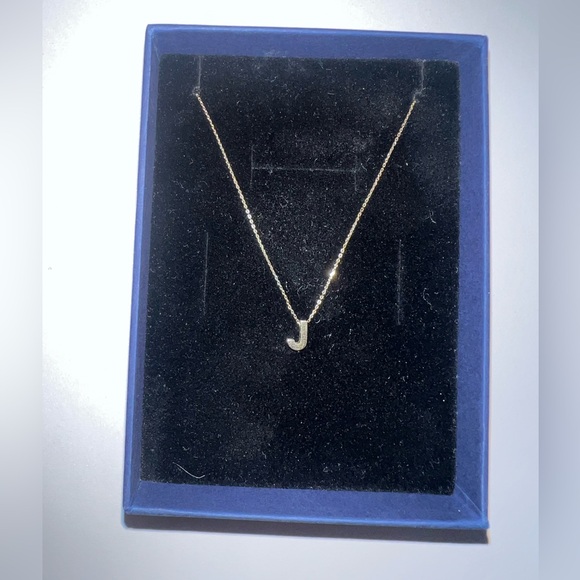 Initial “J” Necklace - Picture 2 of 5